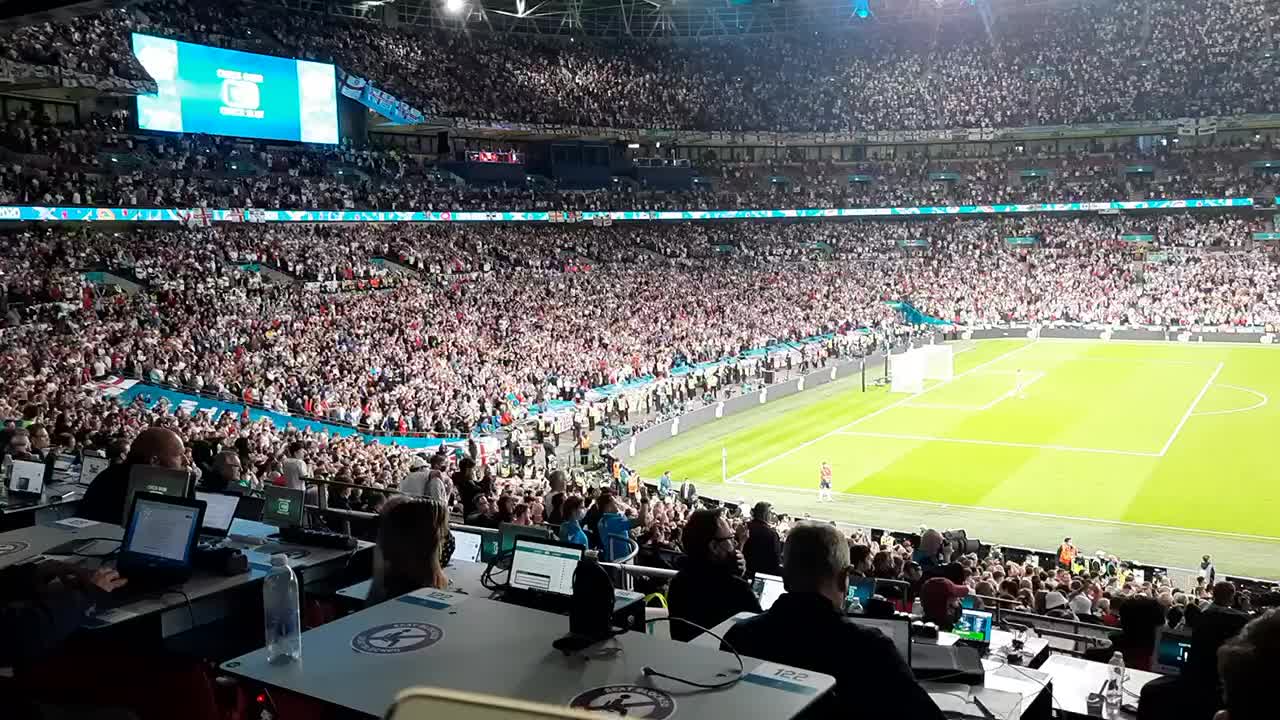 GOAL on Twitter "The NOISE in Wembley Stadium when Harry Kane hit the