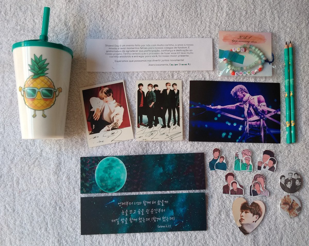 miknae's tweet photo. Meio atrasada no rolê, mas ta aqui o registro do meu kit de mimos do @shawolrj_ pelo #TeamTaemint ter vencido o Shawol Day IX! Recebi dia 02/07 e fiquei muito soft com as fofurinhas! Muito obrigada! 🐥💜 https://t.co/x6BBUfU0CD