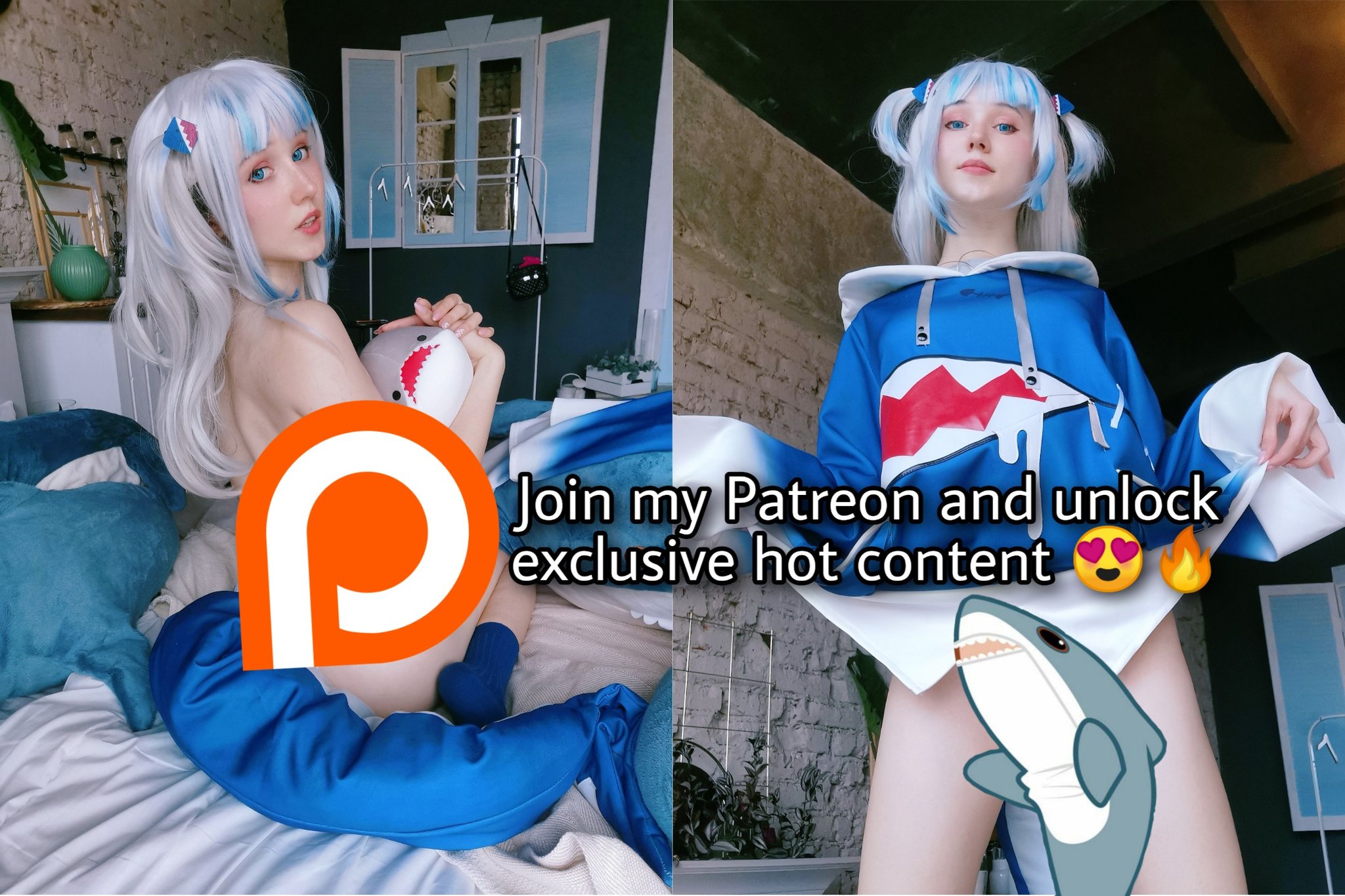 Sasha Lis cosplayστο X: Exclusive hot content with Gawr Gura cosplay will  be available only in this month t.coiWHPoyVOBS join now 😍🔥  t.coJKf1FF6oug  X