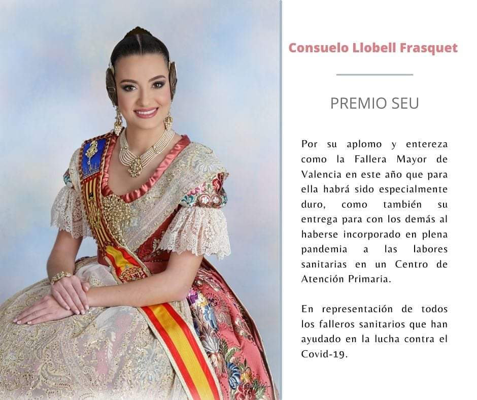 FallaCorregeria's tweet image. PREMIO SEU 2020

Consuelo Llobell Frasquet 

#premiossxm #sxm