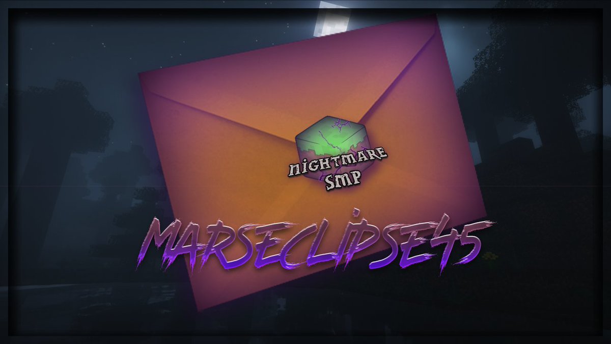MarsEclipse45's tweet photo. Excited to see how this goes @thenightmaresmp https://t.co/A9O6ZLj82t