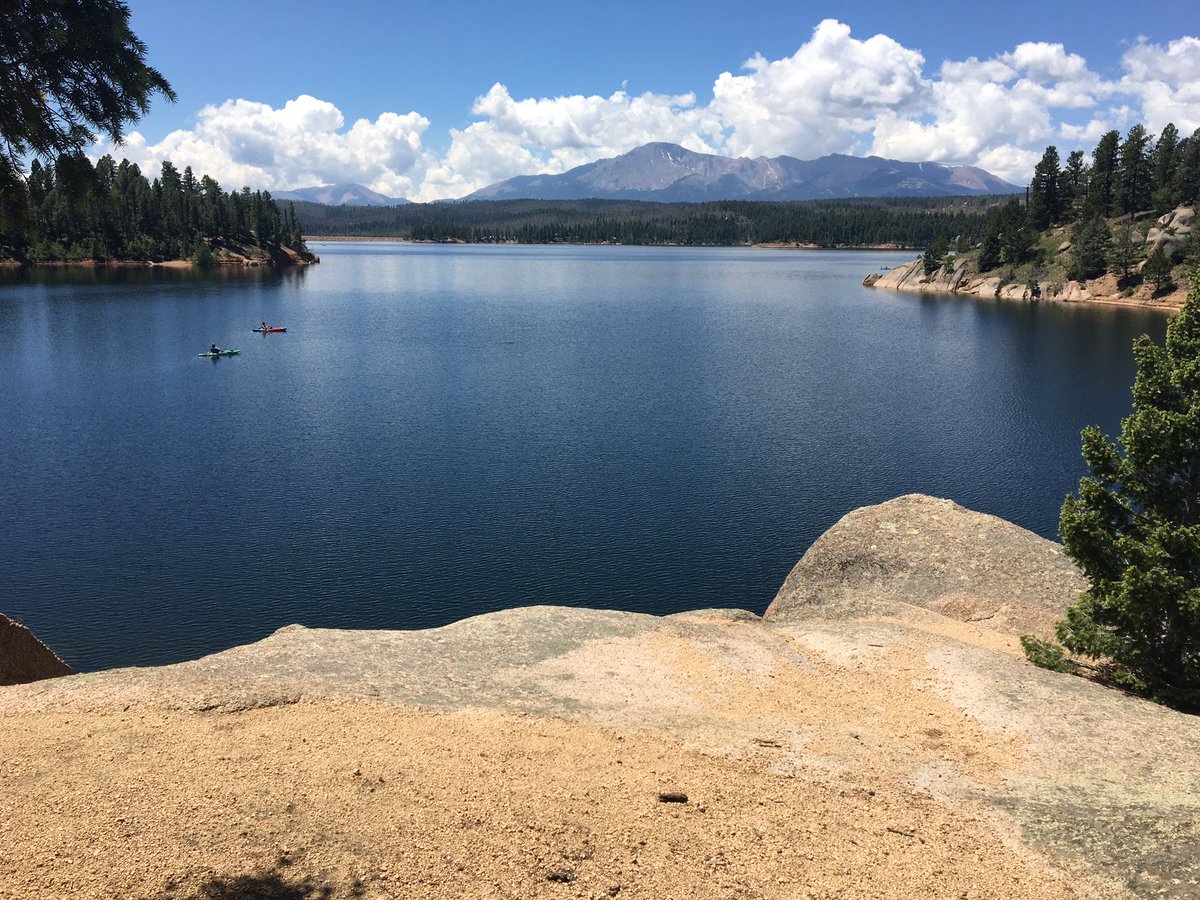 gardner_pj's tweet photo. Great day for biking Rampart Range! 17 miles in 2:40 min. Nice areas to take a break. Very few people on the trail today. Hot after 2pm. https://t.co/mDaMGXTOIF
