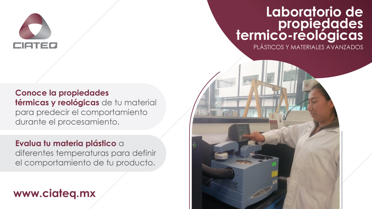 CiateqMX's tweet photo. Caracterización de materiales
👨‍🔬 Conoce, analiza, determina y evalúa las propiedades de los plásticos en nuestro Laboratorio de Propiedades termico-reológicas en #CIATEQ Estado de México.
👉+INFO: https://t.co/cEFYmDZsXR
✉ diana.ramirez@ciateq.mx https://t.co/FztqlMhGcX