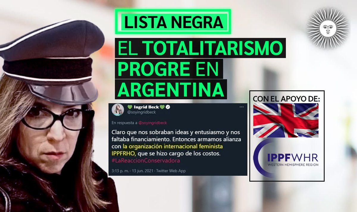 Causa_Argentina's tweet photo. 👩✈️ ¿Quiénes financiaron la lista negra contra los argentinos disidentes al progresismo?
🎙️ Entrá al link para verlo y enterarte 😉👇
https://t.co/oY936EsmvT
↪️ Telegram:
https://t.co/NMwYvV4wzJ
#ListaNegra #IngridBeck #PensamientoUnico #Socialdemocracia #ReaccionConservadora https://t.co/RQVfTyLImd