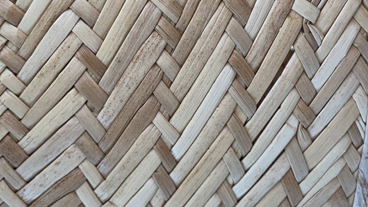 Lines up close on my husband’s hat #MathPhoto21 #Lines #MTBoS
