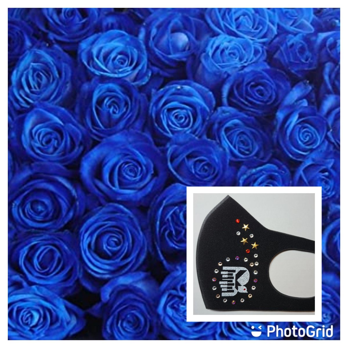 ট ইট র 松田泰子 チームけいちゃんからお花のお届けです ブルーローズ 奇跡の花 青いバラの花言葉 神の祝福 夢を叶えるために努力をした人に喝采を贈る という想いを込めて けいちゃん全国ツアー始動おめでとう