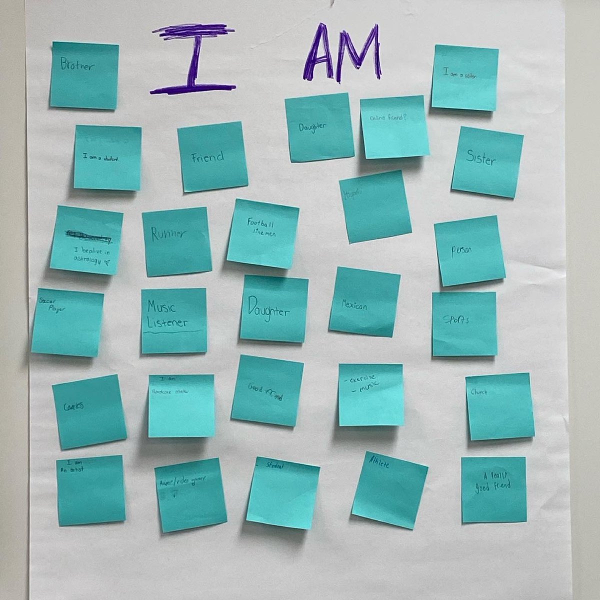 mrs_Bmoreno's tweet image. We are. We are not. 

Question: What are two things that make up part of your identity? What’s one assumption others make about who you are?

We are who WE say we are, not who others want us to be. #projectexcel