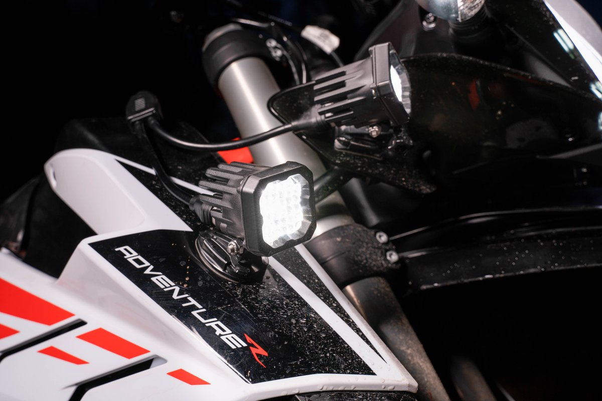 Moto ready 🏍️ Our new SSC1 paired with our GoPro Compatible Mounting Kit is perfect for adding extra lighting to your motorcycle!   

Save 15% on all Stage Series pods with code JULY4 at checkout!     

Shop your ride! ⬇️⬇️⬇️ 
diodedynamics.com