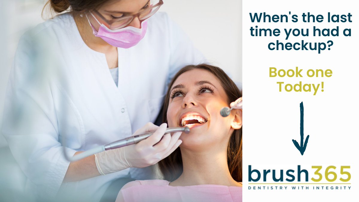 📣When's the last time you had a checkup? 🗓️Book your appointment today! ➡️➡️ brush365dental.com/book-now/ #Hurst #Frisco #FamilyDentist #Dentist #WeekendDentist #SaturdayDentist