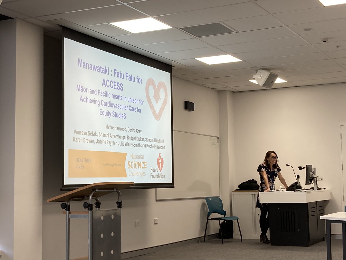 heartaotearoa's tweet photo. Excited to be here for the #manawatakifatufatu / #ACCESSstudy hui surrounded by so many amazing people @HeartNZ @healthierNZ https://t.co/yil12jpZqQ