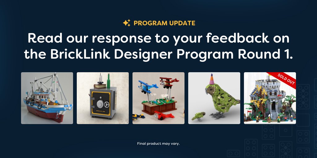 BrickLink tweet media