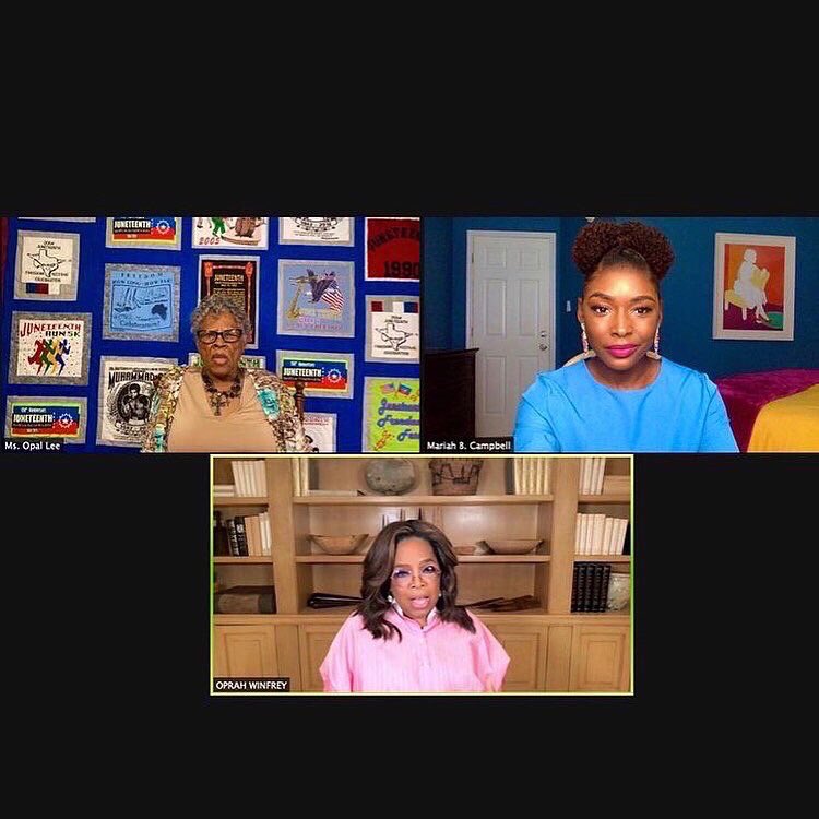 KTSU_2's tweet photo. Miss TSU, Mariah Campbell will be interviewed by Oprah Winfrey. Tune in tomorrow at 7 pm EST to watch the live interview. https://t.co/MgsPb2MmTZ