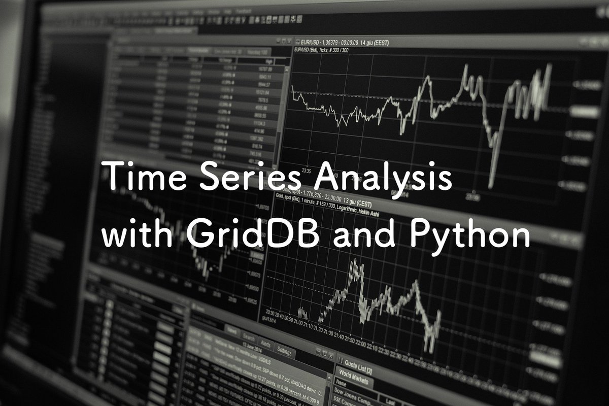 griddb_jp's tweet image. Back to basics: Learn how to analyze time series data using #GridDB &amp;amp;&amp;amp; #Python : griddb.net/en/blog/time-s……

#OpensSource #FOSS #OSS #TimeSeries #DataAnalysis #IoT #InternetofThings #BigData #Pandas #Numpy #Matplotlib #Scikitearn #Lightgbm #Seaborn #upyter #Anaconda #Programming