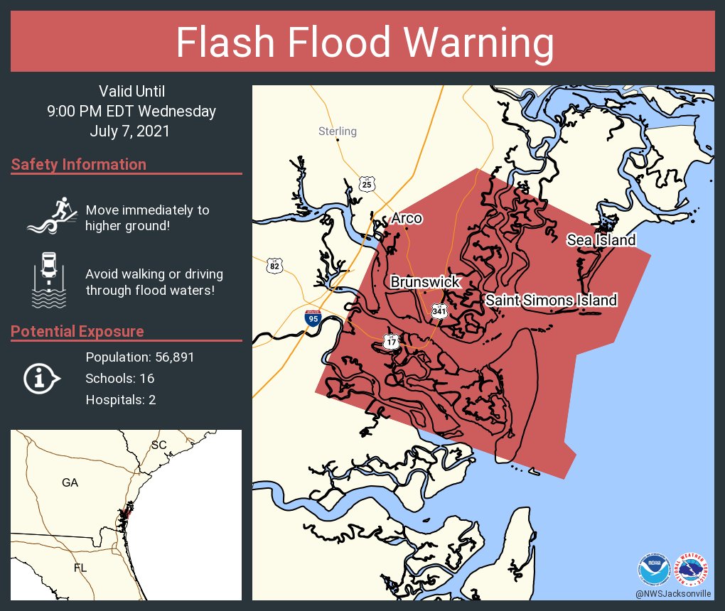 NWS Jacksonville tweet media