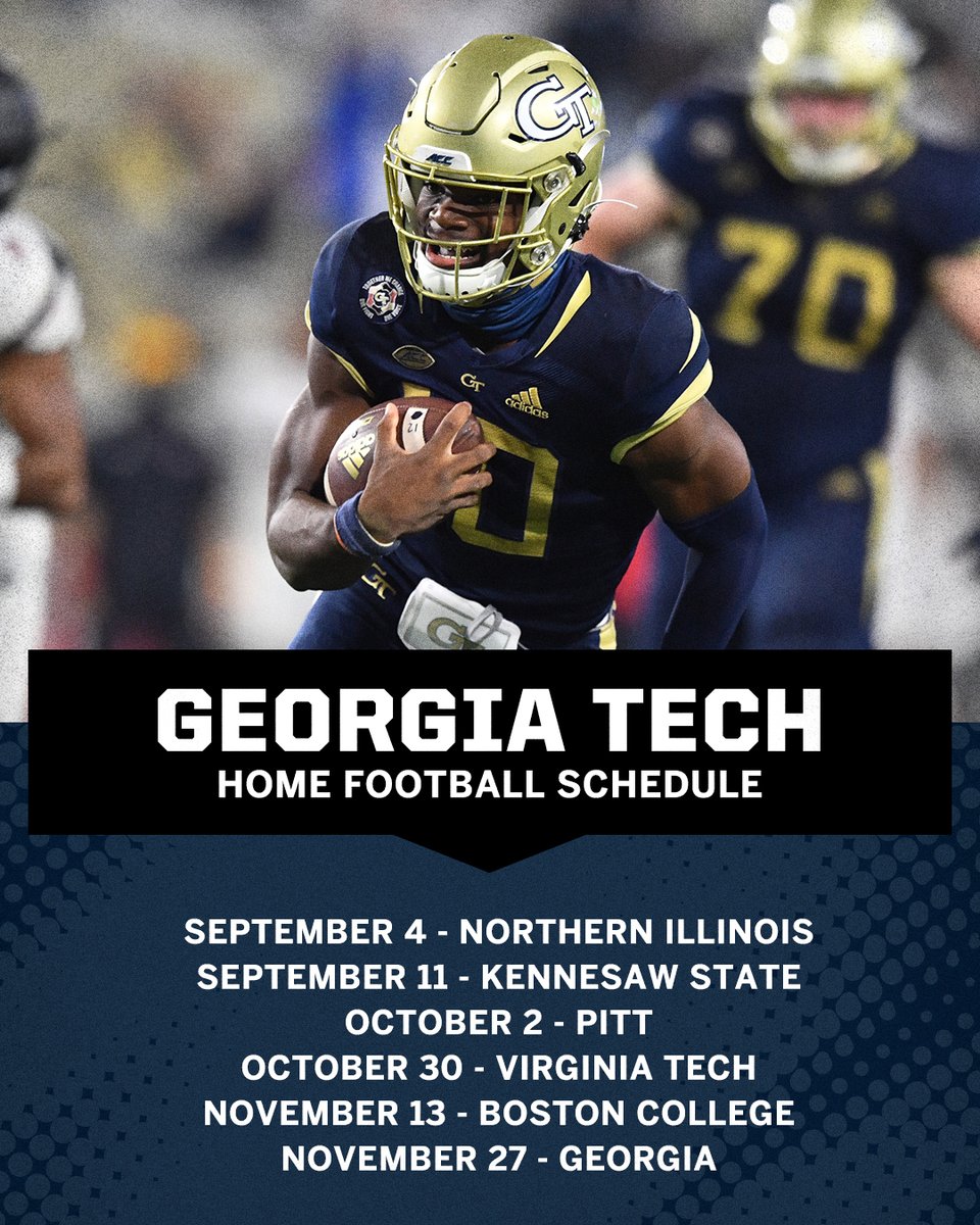 📍 Bobby Dodd Which @GeorgiaTechFB home game are you most excited for?
