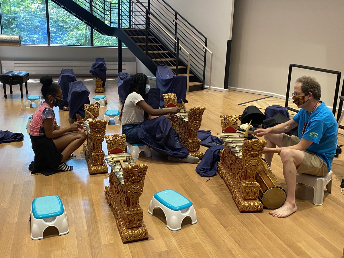 Classes in math, science, reading music, and even Gamelan are always in session at the Summer Learning Program! And we still have 2 1/2 more weeks to learn!!!
