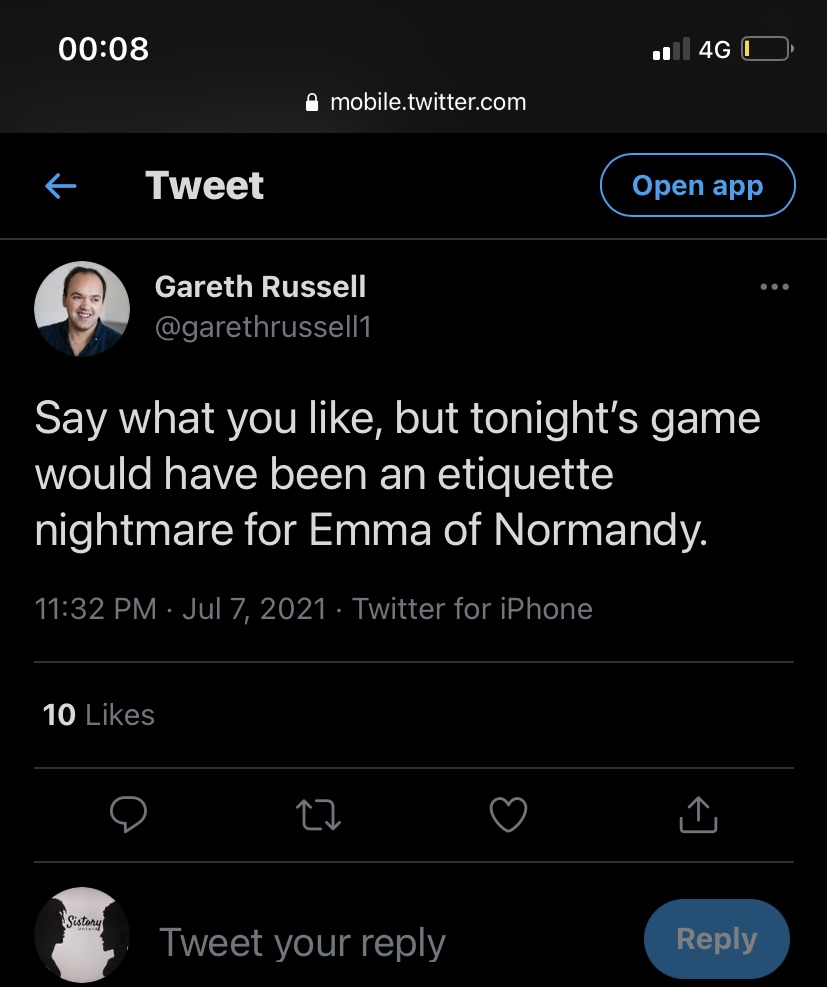 SistoryUntold's tweet photo. @Queens_Podcast @acast No clue who the person who tweeted this is but apparently he agrees 😂 https://t.co/ESspvcCESk