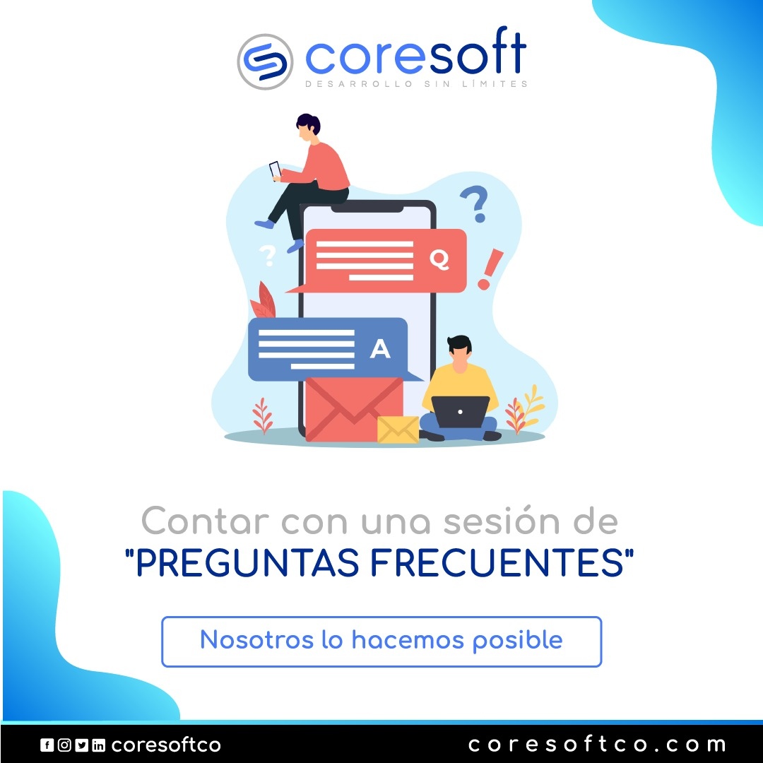 coresofco's tweet photo. Cuenta con una sesión de "preguntas frecuentes"⁠
⁠
Esta #herramienta te dará una comunicación más directa, rápida y #profesional de responder este tipo de dudas o inquietudes regulares que tienen tus #clientespotenciales de tu empresa, 
⁠
⁠
#coresoft #empleo #empresas https://t.co/GGI8i7jURL