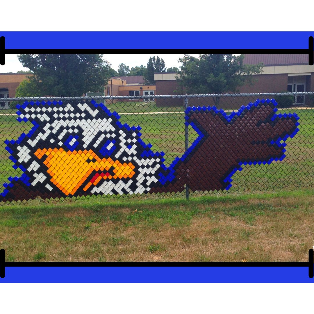 We know it's the early start to summer, but it's never too early to start prepping for back-to-school! 

This cutie would look awesome welcoming back your students and staff to campus this fall! 😉 Think about it!