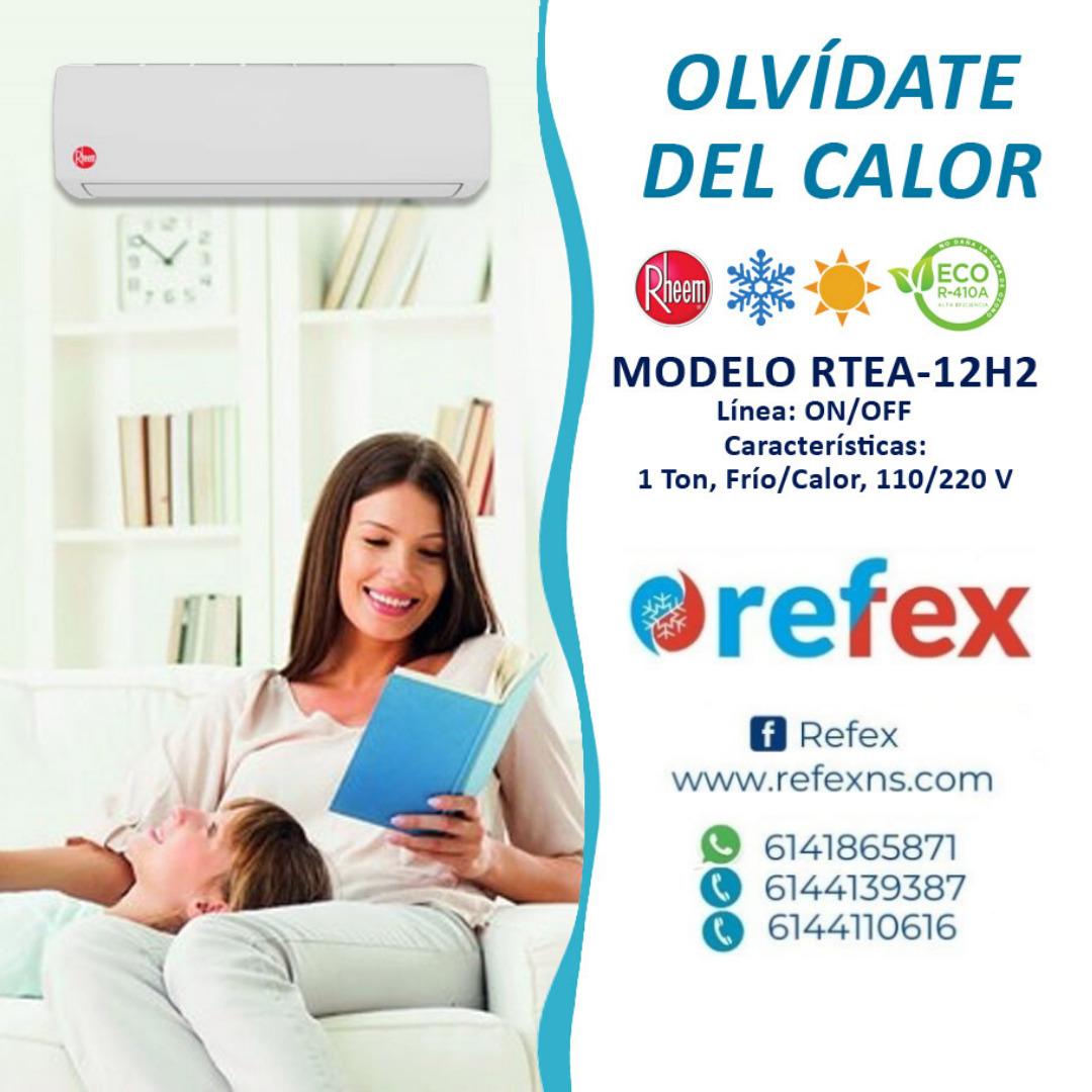 Refex7's tweet image. No sufras mas por el calor #clima #minisplit #refex