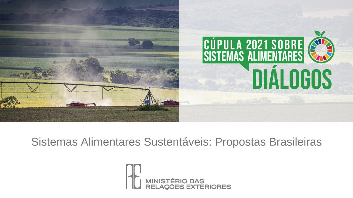 Na quinta-feira (8/7), das 9h às 13h, ocorrerá a reunião “Sistemas Alimentares Sustentáveis: Propostas Brasileiras”, última videoconferência do diálogo nacional brasileiro preparatório à Cúpula de Sistemas Alimentares da <a href="/ONUBrasil/">ONU Brasil</a>. Acompanhe os debates: youtu.be/MB7WWqqlQAk
