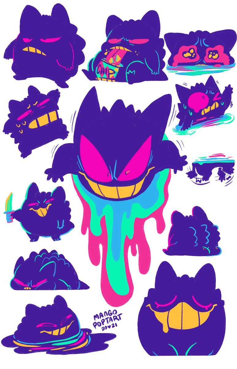 MangoPopArt's tweet image. Ok wait here, I’m don’t doodling now I’m off to work! But please look at these BOIS

I might make into a blanket later or at least stickers