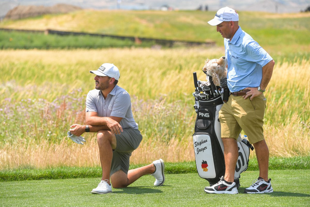 Acclimation is key this week. Rest when you can out here @TPC_ColoradoHL. Go time on Thursday at 7:23 AM local. Looking to better the T3 from a year ago. #MountainGolf