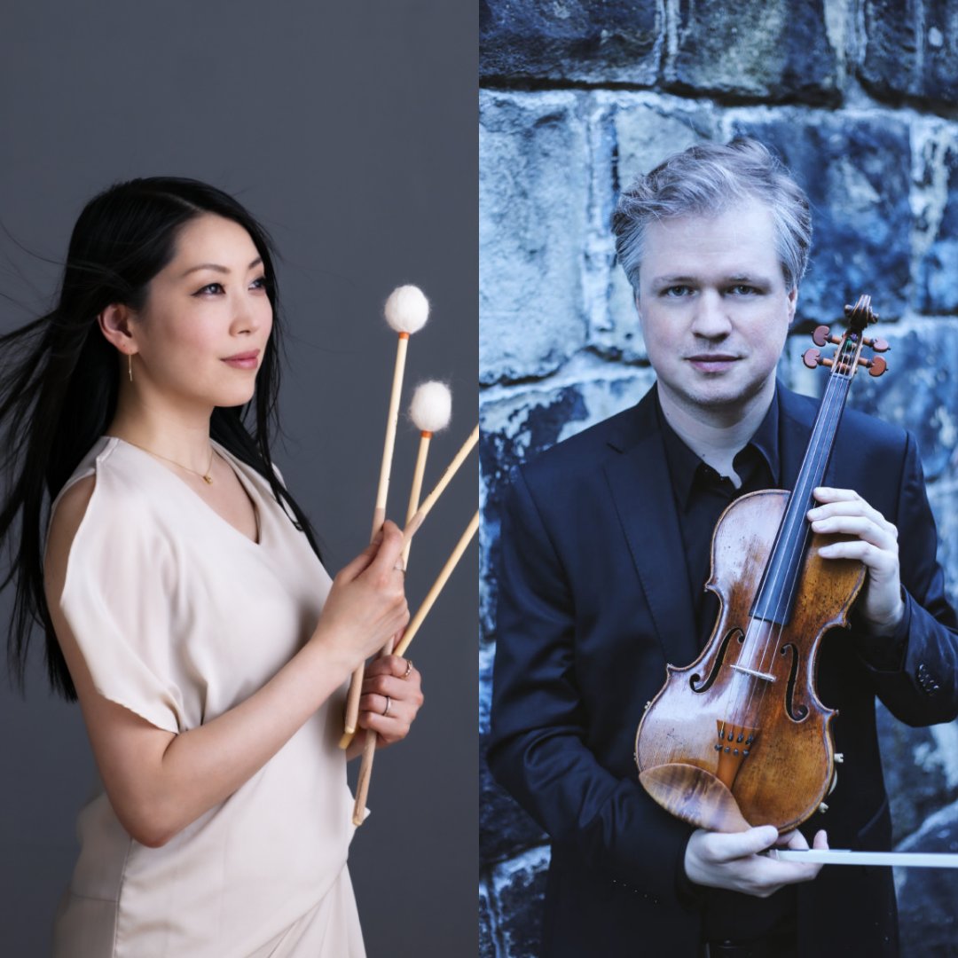 World-renowned guest artists in action: LIVE and open to the public, our 4 guest artist masterclasses start tomorrow, July 8th, with
Violinist Henning Kraggerud, 10AM  and 
Percussionist Eriko Daimo, 2PM. Watch livestream:
theconcerthall.ca/music-room-ser…
Thank you <a href="/RBC/">RBC</a> and Stingray!
