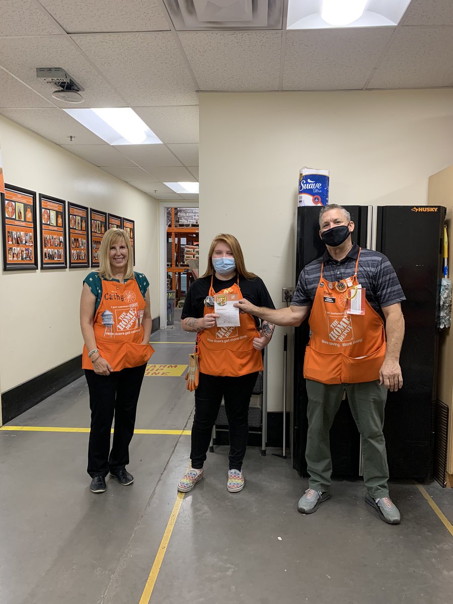 Thank you Emma Lower for ensuring the store and associates were taken care for the service of our associate!@D66Celest <a href="/BrentBareTHD/">Brent Bare</a> <a href="/BainesMarcy/">Marcy Lapoint Baines</a> @CGM_8582 <a href="/FaryalAhmed20/">Faryal Ahmed</a>