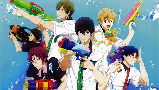 1. Free! -Eternal Summer- OVA: Kindan no All-Hard! 2. Free! -Eternal Summer- 3. High Speed! -Free! Starting Days 4. Free! -Take Your Marks-