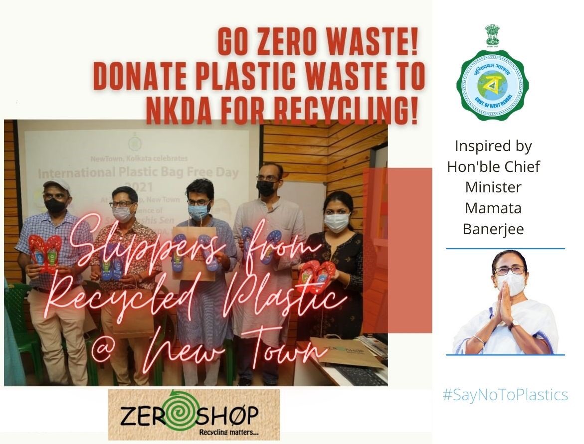 nkda_mar's tweet photo. #SayNoToPlastic . Visit #ZeroShop New Town. #GovtOfWestBengalInitiative https://t.co/O7vh6keggD