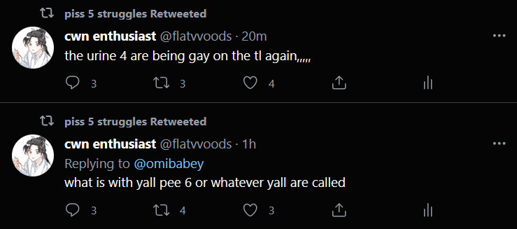 flatvvoods's tweet photo. i will never refer to the excreta trifecta with the correct name https://t.co/2giMd3DErW