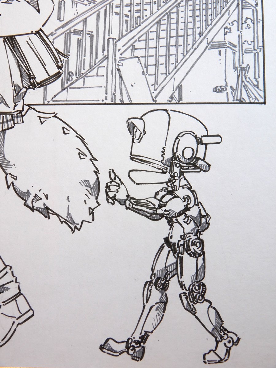 線画。描いたのは去年の二月。
#線画 