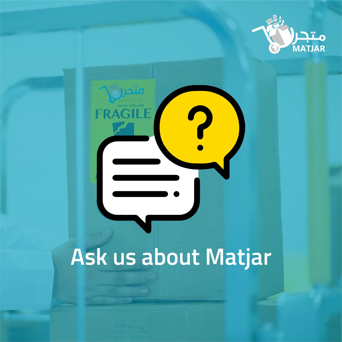 AsyadExpress's tweet photo. #Matjar: bringing your favourate US online
stores closer to you.
Have a question about Matjar? Ask us and
we will guide you through it https://t.co/i9VmHhTOwi