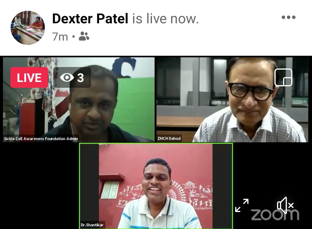 DrDexPatelSCAF's tweet photo. #Sicklecelldiary
#sathsath
7/7 / 21.Wednesday.7pm ..
Dr shantikar vasava for discussion of sickle cell. Gynecologist. (Ritu Hospital, Rajpipal) along with the Sickle Cell team today, Dr. Shantikar Vasava's presence and guidance was discussed.
Thank you.
@akshatdoctor @IndiaNasco https://t.co/TOdzO0o2Ul