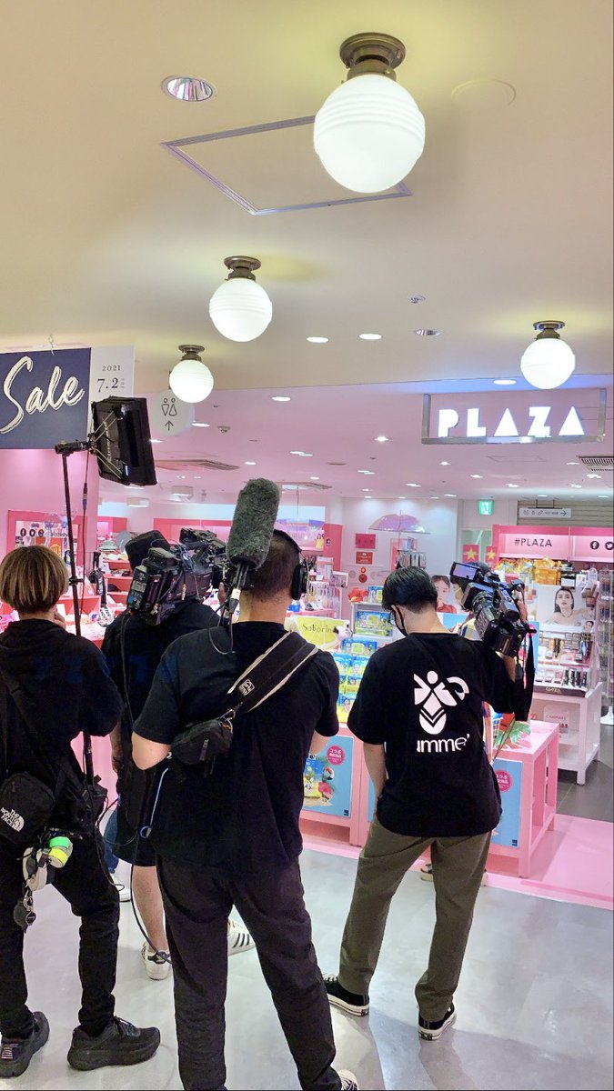Plaza 公式 Plaza 渋谷109店にてテレビ撮影を行いました 詳細はお楽しみに Brunch Tbs l Company