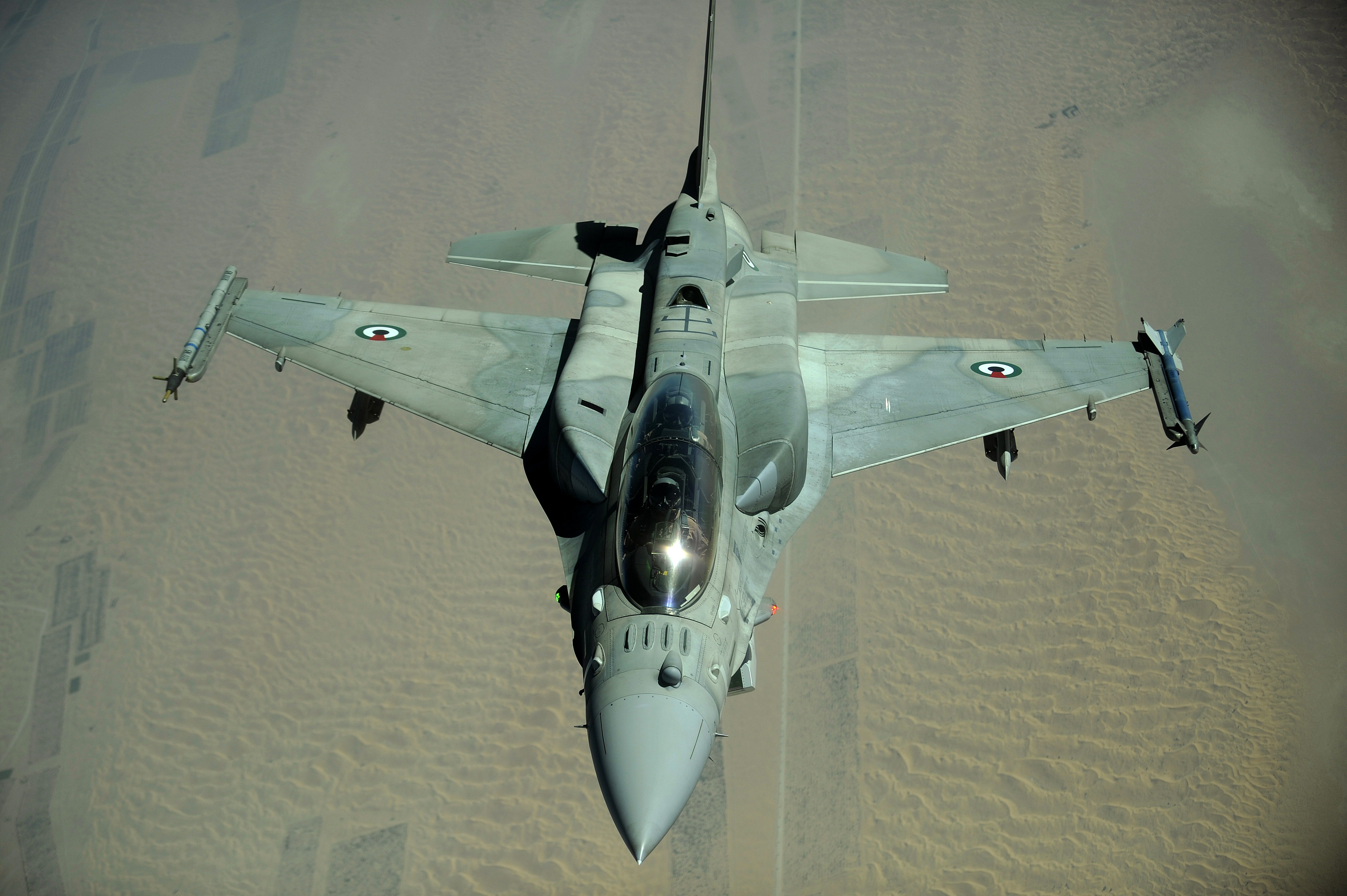 The F-16 Desert Falcon