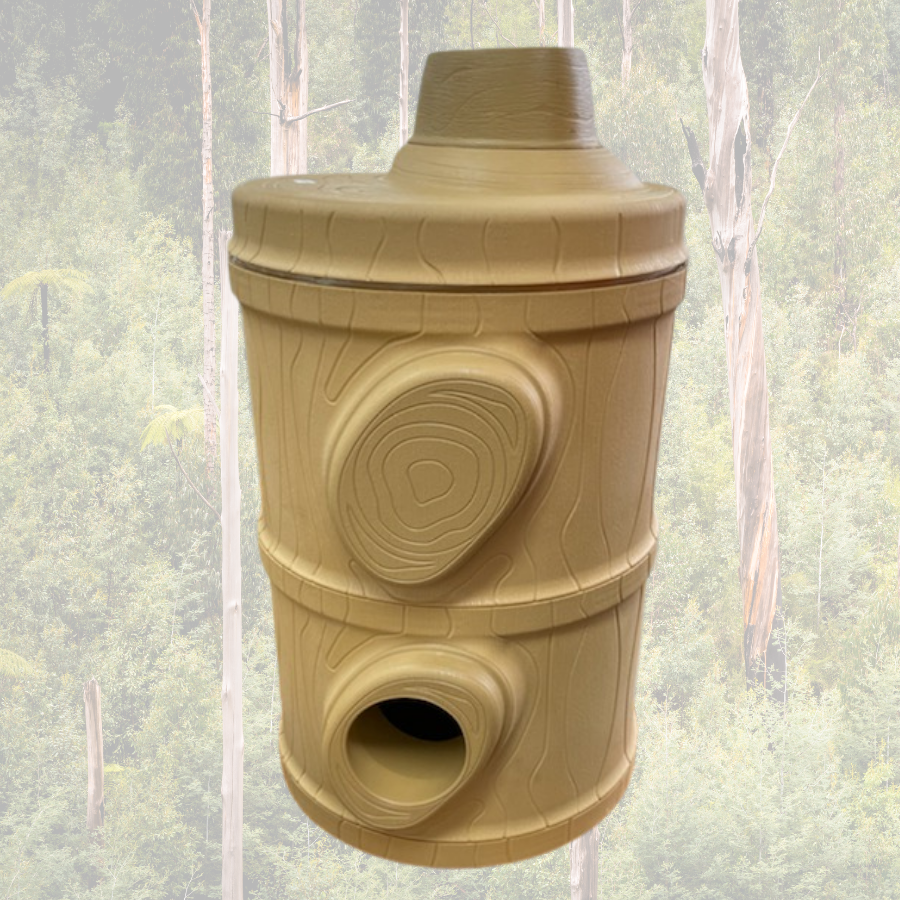 HabitatInnov's tweet photo. The wait is almost over! This is a photograph of the Habitech nest box in the final production colour. Soon we will be manufacturing these on a commercial scale in the Central West of NSW. Watch this space to be amongst the first customers to be a part of the revolution. https://t.co/q2p8Rp1gRi