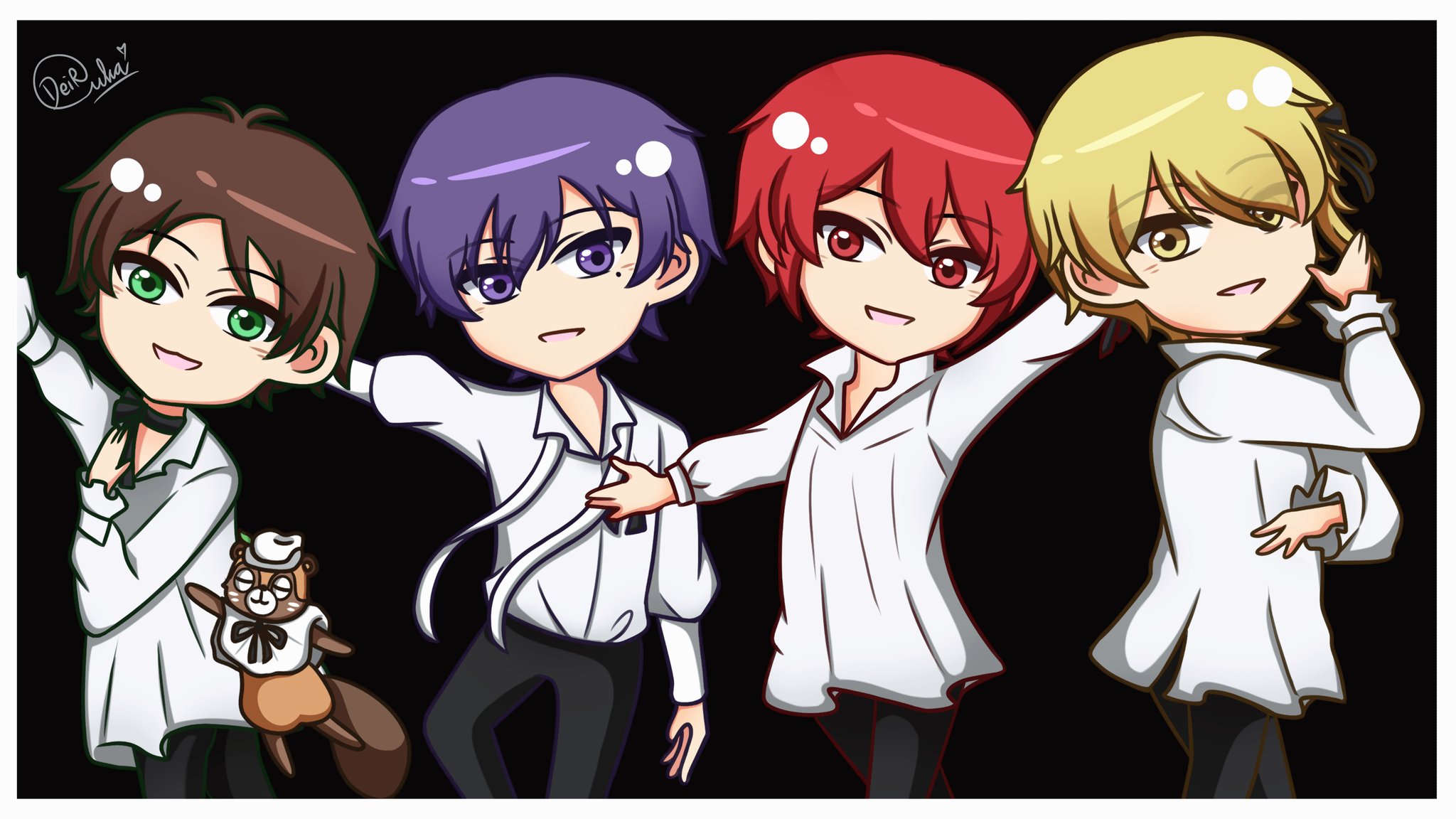Deiru This Is It Chibi Usss フランマ Flamma Edition I Really Want To Buy Their New Album But I Can T Just Seeing Them On Yt Is Enough I Think
