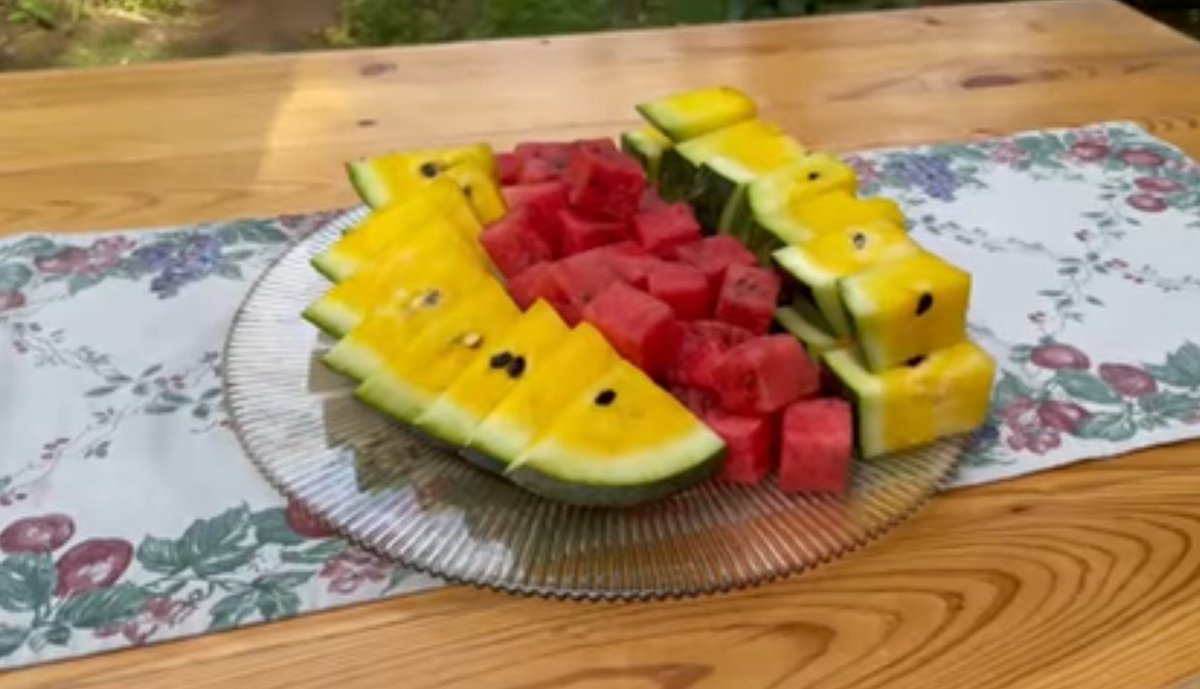 ChillarSavita's tweet photo. Watermelon๐ is Wonderful โจ๐ #Eatsome๐
#Foodies๐ https://t.co/BTK76qtHit