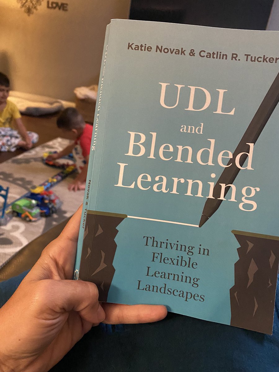 LTavarezECISD's tweet photo. That feeling when you finish a book &amp; don’t want it to be over! 😩♥️🔥📘 Wrapped up #UDLandBlendedLearning tonight with many new ideas &amp; learning! 

Thank you @Catlin_Tucker &amp; @KatieNovakUDL…very well done! 👏🏼👏🏼👏🏼 Still time to add this to your Summer Reading list #edufriends! https://t.co/ZbDMWNs9T5
