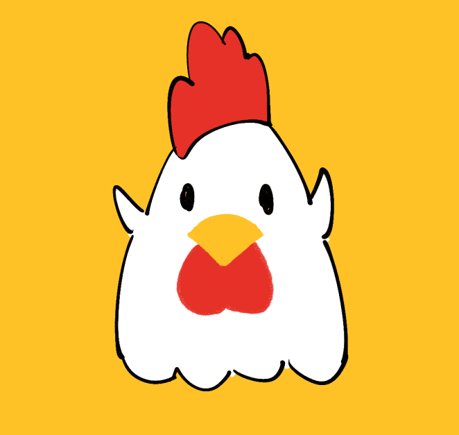 「chicken simple background」 illustration images(Latest)｜21pages