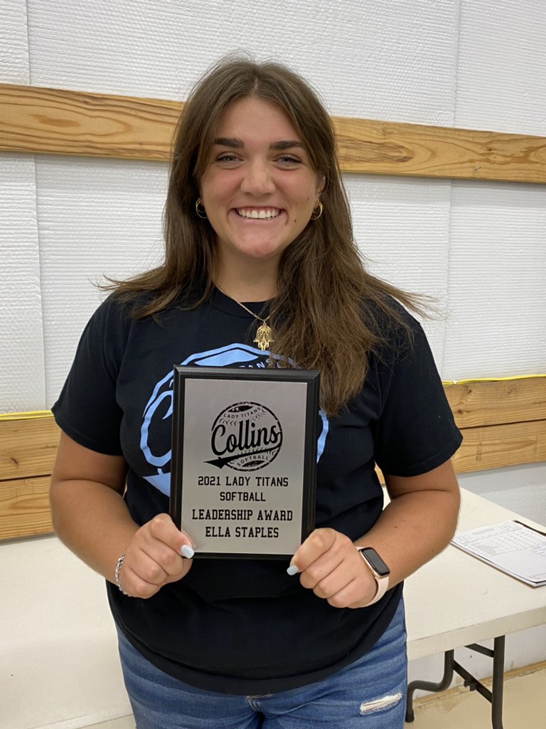 MLCHS_Softball's tweet photo. Leadership Award!!!
Ella Staples https://t.co/L1wfLgtFL1