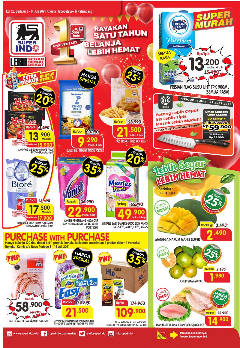 InfoSuperIndo's tweet photo. Semakin untung berbelanja dengan Katalog Super Hemat! 
(Edisi 8 - 14 Juli 2021)

Info Katalog lengkap, klik: https://t.co/2cPAzUXvXz

Ayo retweet info promo katalog ini, Super Indo Shoppers!

#SuperIndo #SuperIrit #SuperHemat #SuperSegar #promoSuperIndo https://t.co/IbYacD6AiA