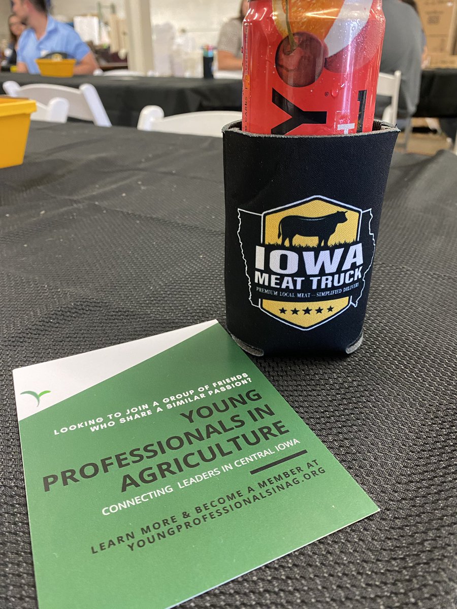 The Young Professionals in Agriculture group does it again! We are back with in-person events and the networking was as good as the Iowa-raised meat that was served today. Thank you to the Iowa Meat Truck for hosting! 

#IowaAg #SupportLocal