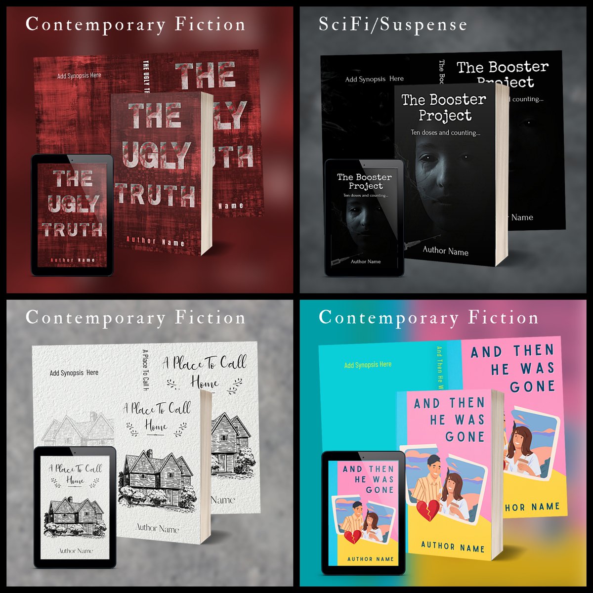 Black Cat Graphic now offers book cover design! tweet media