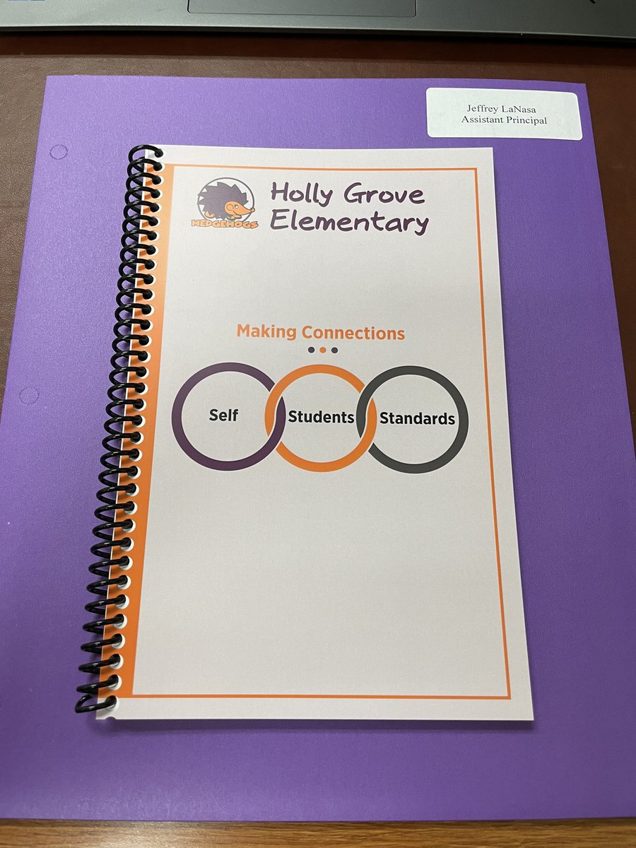 Tomorrow starts my 2nd year as an administrator at HGES. Although I am officially not the “new guy” anymore, I continue to learn from my colleagues each and every day. Seeing our  Hedgies work so hard in preparation is inspirational. Can’t wait to #makeconnections <a href="/HGHedgehog/">Holly Grove ES</a>