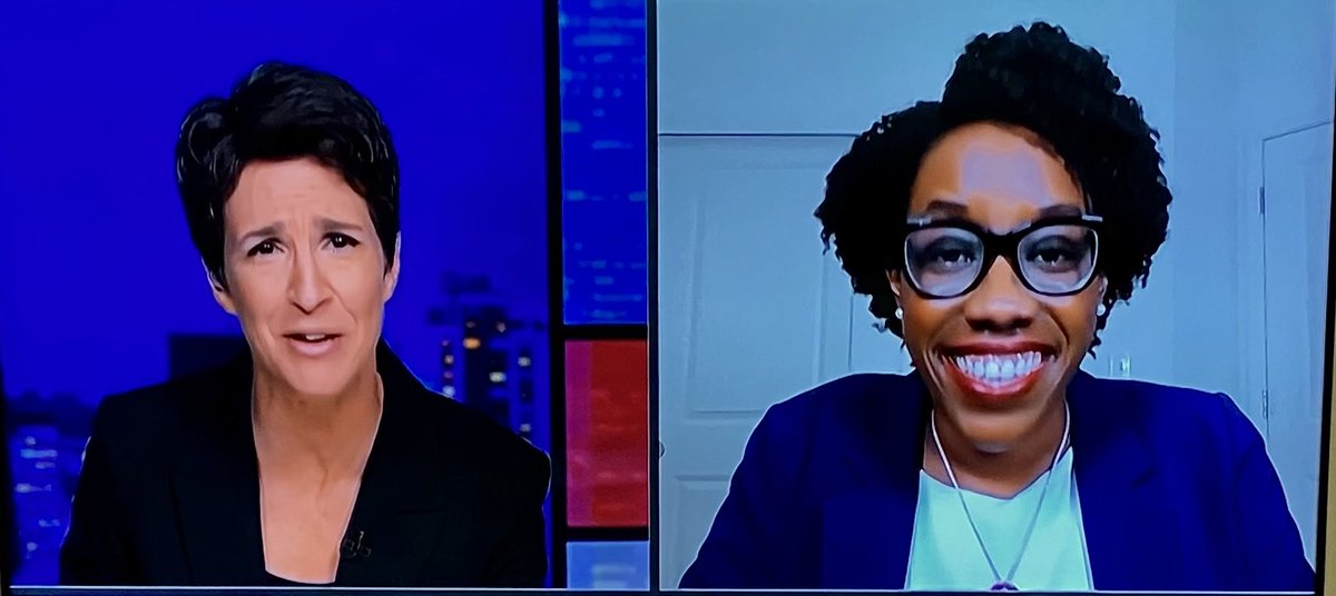 Say what ! Let’s go! Listening to ⁦@RepUnderwood⁩ talking with ⁦@maddow⁩ about #MaternalHealth and the #Healthdisparity around #BlackMomsDying #Momnibus ⁦@SIRspecialists⁩ ⁦@4kira4moms⁩ ⁦@RepYvetteClarke⁩ ⁦@judywawira⁩ ⁦@CBWGCAUCUS⁩ #IamIR
