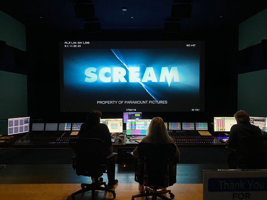 ChadVillella's tweet photo. SCREAM (2022) is complete. And now…we wait. 1.14.2022 #ForWes https://t.co/m8fuagruPt