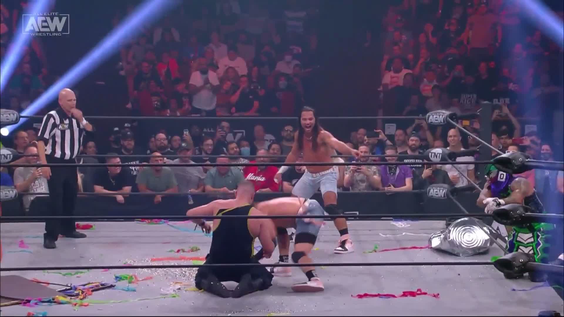 All Elite Wrestling on Twitter "Thumbtacks in the mouth and a 